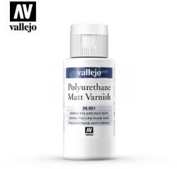 Vallejo Polyurethane Matt Varnish 60 ml - Poliuretán matt lakk 26651