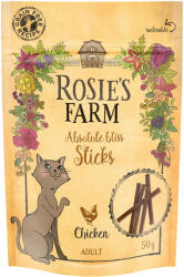  Rosie's Farm 3x50g Rosie's Farm Snack "Sticks" csirke macskasnack