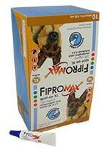 FIPROMAX Spot-On rácsepegtető oldat kutyáknak A. U. V. 40kg felett. 1db ampulla