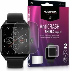 MyScreen AntiCrash Shield Edge Xiaomi Amazfit GTS 4 Kijelzővédő üveg - (2db) (LA-2254)