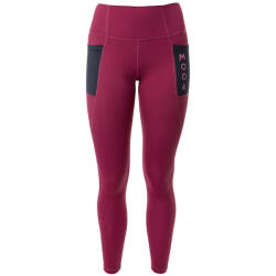 MOOA Lesa női leggings XS / burgundi vörös