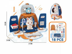 Shantou Chenghai Zheshun Toys Co. Ltd Játék állatorvosi szett hátizsákban (90112)