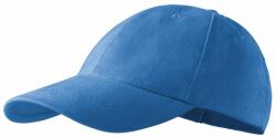 MALFINI Șapcă 6P - Albastru azur | uni (3051400)