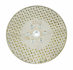  TLS ELECTROPLATED gyémánt vágó- és csiszolótárcsa 2 oldalas M14xd200 mm