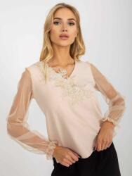  Bluza dama eleganta bej