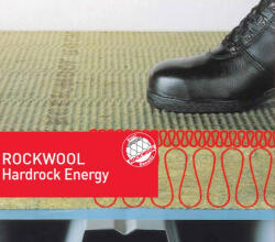 Rockwool Vata Bazaltica ROCKWOOL HardRock Energy Plus pentru Terase, λ=0, 035 W/mK, 30 kPa (Grosime: 80 mm)