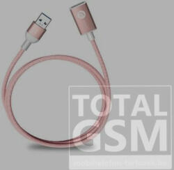 ADAM elements PeAk AFM120 USB aljzat/dugó adapter kábel 120 cm, rozéarany