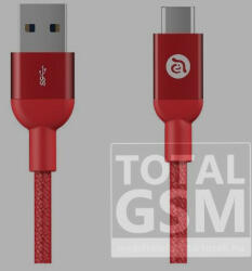ADAM elements CASA M100 USB-C/USB3.1 kábel 100cm, piros