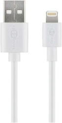 Goobay Lightning - USB charging and synchronization cable (white, 50cm) (72905) - vexio
