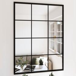 vidaXL Oglindă de perete, negru, 80 x 60 cm, metal (342207) Covor