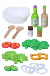 Eco Toys Set legume pentru salata cu bol Ecotoys (edi4303)