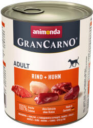 Animonda 24x800g animonda GranCarno Original Adult marha & csirke nedves kutyatáp