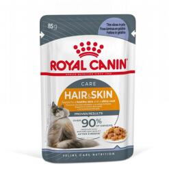 Royal Canin Hair&Skin hrana umeda in aspic pisica pentru piele si blana sanatoase, 12 x 85 g