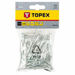 TOPEX POPSZEGECS 4.8X10 50 db (TOPEX-43E502)