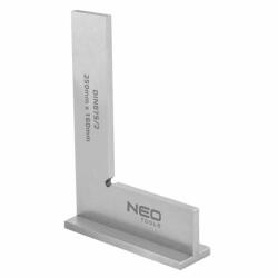 NEO Talpas precíziós derékszög, DIN875/2, 250x160 mm (NEO-72-034)