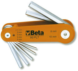 BETA 96/BG7 7 részes hajlított imbuszkulcs szerszám készlet (BETA 96/BG7) (BETA-000960368)