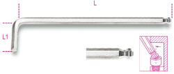 BETA 96LBP 10Hajlított gömbfejű imbuszkulcs extra hosszú kivitel (BETA 96LBP/10) (BETA-000961350)