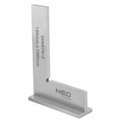 NEO Talpas precíziós derékszög, DIN875/2, 150x100 mm (NEO-72-032)