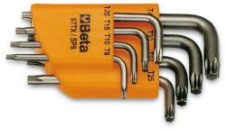 BETA 97TX/SC8 8 részes hajlított Torx(R) imbuszkulcs szerszám készlet tartóval (BETA 97TX/SC 8) (BETA-000970064)