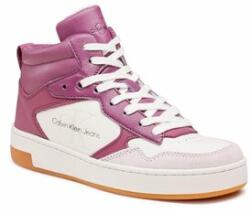 Calvin Klein Sneakers Basket Cupsole Mid Lth Mono YW0YW00877 Violet