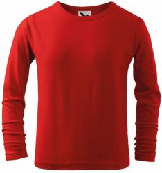 MALFINI Gyerek hosszú ujjú póló Long Sleeve - Piros | 110 cm (4 éves) (1210708)
