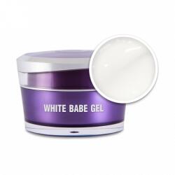 Perfect Nails White Babe Gel - Közepesen híg, jól terülő, enyhén fedő fehér zselé 15 ml