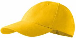 MALFINI Șapcă 6P - Galbenă | uni (3050400)