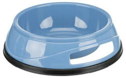 TRIXIE Műanyag Tál Gumiperemmel 0, 5l/14cm Kék - Kifutó (24951K)