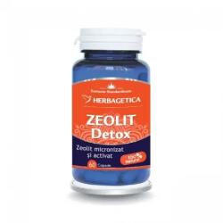 Herbagetica Zeolit Detox, 60 comprimate, Herbagetica