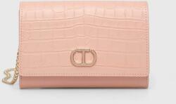 Twinset bőr táska rózsaszín - rózsaszín Univerzális méret - answear - 62 990 Ft
