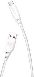 Dudao USB to Micro USB Cable Dudao L2M 5A, 2m (White) (26666) - vexio