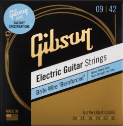 Gibson Brite Wire Reinforced Electric Gutar Strings Ultra-Light