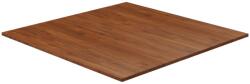 vidaXL Blat de masă pătrat maro închis 90x90x1, 5 cm lemn stejar tratat (343019)