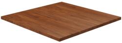 vidaXL Blat de masă pătrat maro închis 80x80x2, 5 cm lemn stejar tratat (343046)