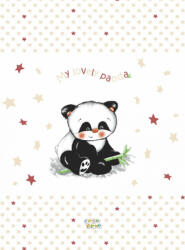  Babastar merev pelenkázó lap 50*70 cm - bézs panda - babyshopkaposvar