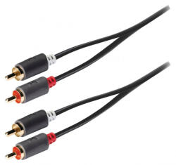 Nedis Profi RCA audiokábel | 2x RCA - 2x RCA | 10 m (CABW24200AT100)