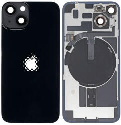 Apple iPhone 14 - Sticlă pentru carcasa din spate cu piese mici (Midnight), Midnight