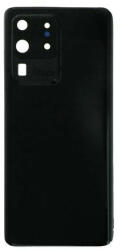 Samsung Galaxy Note 20 Ultra gyári készülék hátlap, bontott, kamera lencsével, fekete, SM-N985