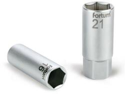 Extol gyertyakulcs dugófej 1/2", 61CrV5; 21mm, gumírozott FORTUM (4700901)