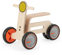 MamaToyz Bicicleta cu 3 roti pentru copii MamaToyz Tribike, din lemn natural, fara pedale (Mtyz_tribike) - drool