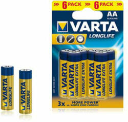 VARTA Baterie Alcalina Longlife Lr06 Bl 6buc Varta (bat0242) - global-electronic Baterii de unica folosinta