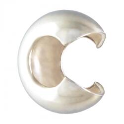  Acoperitor Crimp Rotund Argint 925 4.0x4.0H2.0 mm - 2 Buc