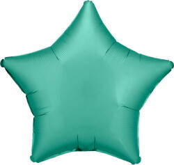 Amscan Silk Jade Green csillag fólia lufi 48 cm (DPA9914106)