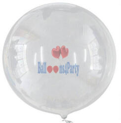 Balloons4party Balon bobo poliuretan transparent 90cm