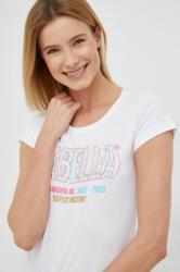 Labellamafia t-shirt női, fehér - fehér M - answear - 9 790 Ft
