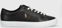 Ralph Lauren bőr sportcipő Longwood fekete, 816884372001 - fekete Férfi 45