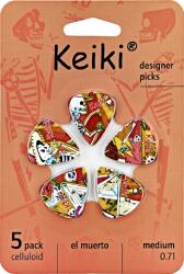 Ortega KPEM-5 Keiki Designer Pick El Muerto
