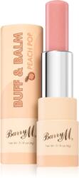 Barry M Buff & Balm balsam pentru netezirea buzelor pentru volum culoare Peach Pop 4 ml