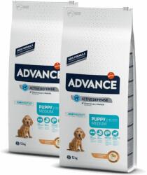 ADVANCE Pachet 2 x Advance Dog Medium Puppy Protect, 12 kg