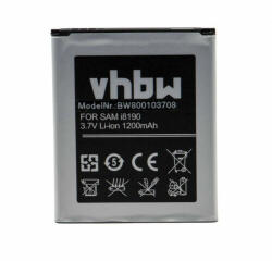 VHBW Telefon akkumulátor akku Samsung EB-F1M7FLU, EB425161LU - 1100mAh, 3.7V, Li-ion (WB-800103708) - kulsoaksi